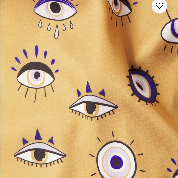 EUC Averie 2 piece Amara Evil Eye PJ Set - Picture 4 of 13